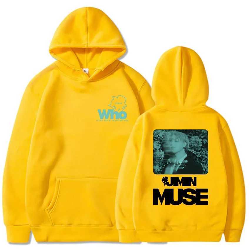 Jimin Muse is my favorite hoodie member Korean sweatshirt graphic winter mens casual hoodie streetwear W251021