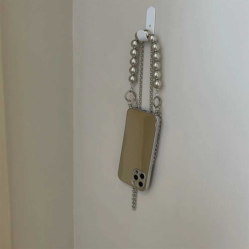 Luxury Makeup Mirror Phone Case For iPhone 13 12 11 14 Pro Max XS X XR 7 8 plus SE Crossbody Necklace Cord Lanyards Rope Cover J251114