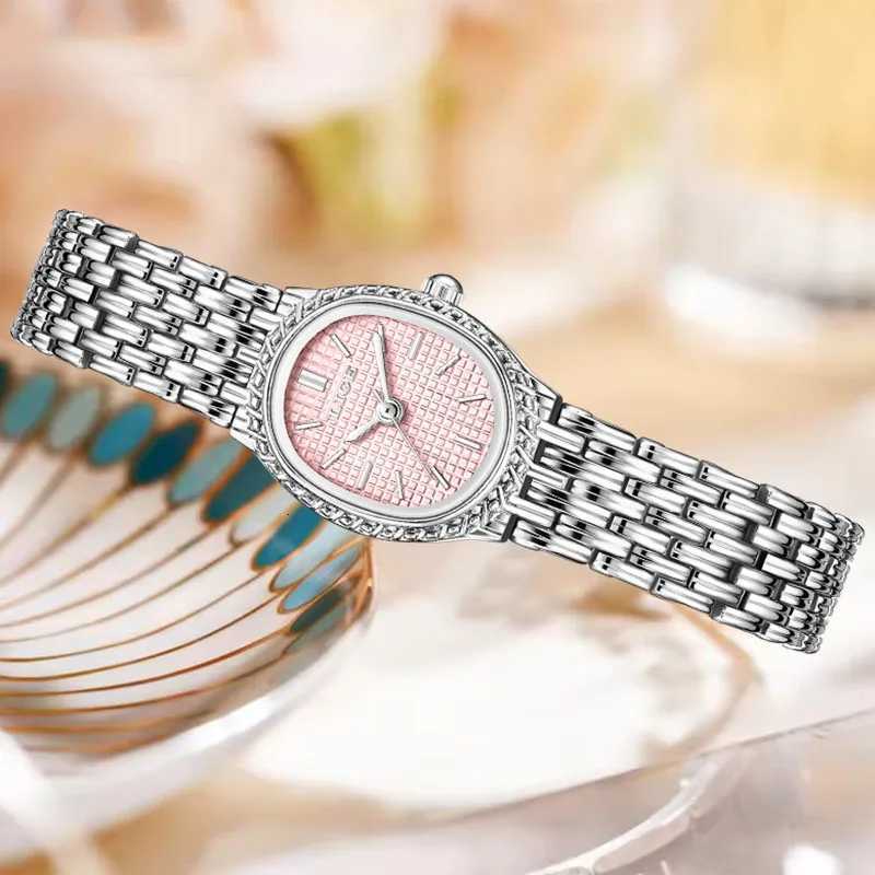 LIGE New Quartz For Women Top Brand Luxury Creative Steel Waterproof Ladies Fashion Elegant Womens BraceletXJ251021