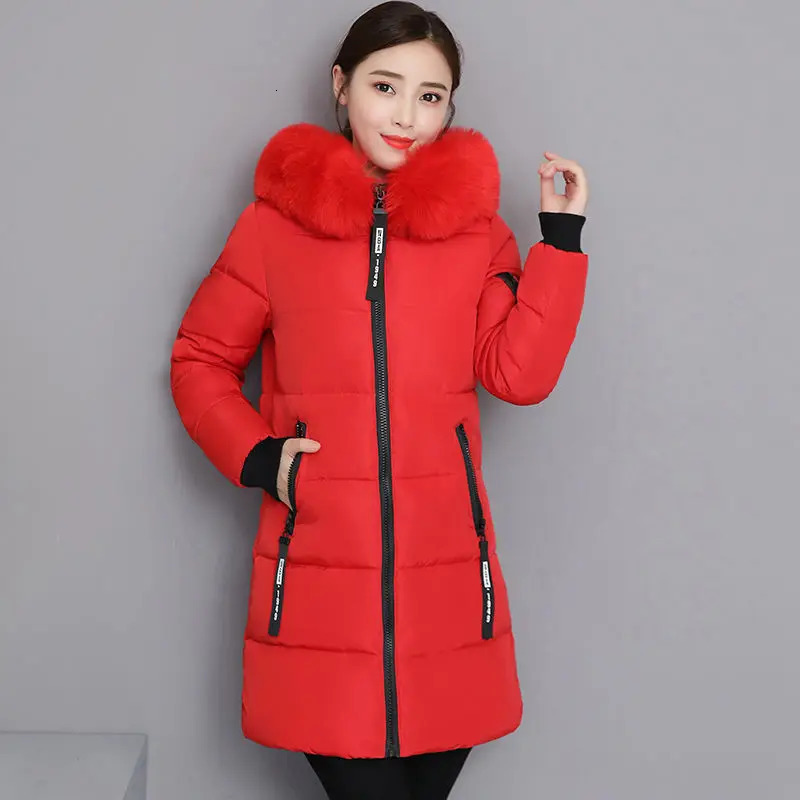 Quilted Parkas Woman Long Padded Jackets Cotton Zipup Hoodie Coats for Women Youthful High Quality Elegant Loose Casual Great 251013