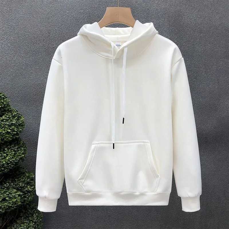 No Male Hoodie Brand High Quality Simple Designer Cotton Y2k Vintage Aesthetic Tops Clothes Mens Hooded Sweatshirt White W251021
