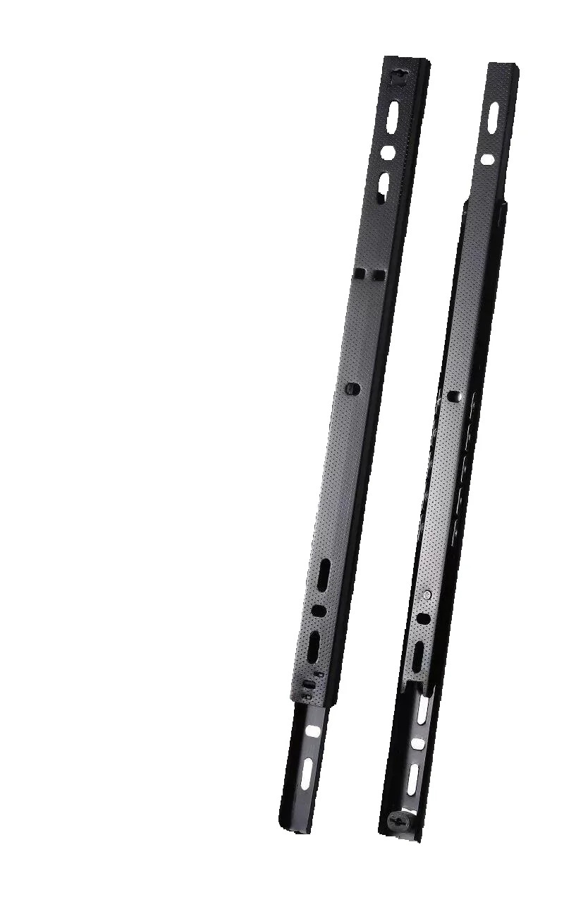 Damped Drawer Slides Thickened Three-Section Silent Ball Bearing Rails Cabinet Wardrobe Guide Rails