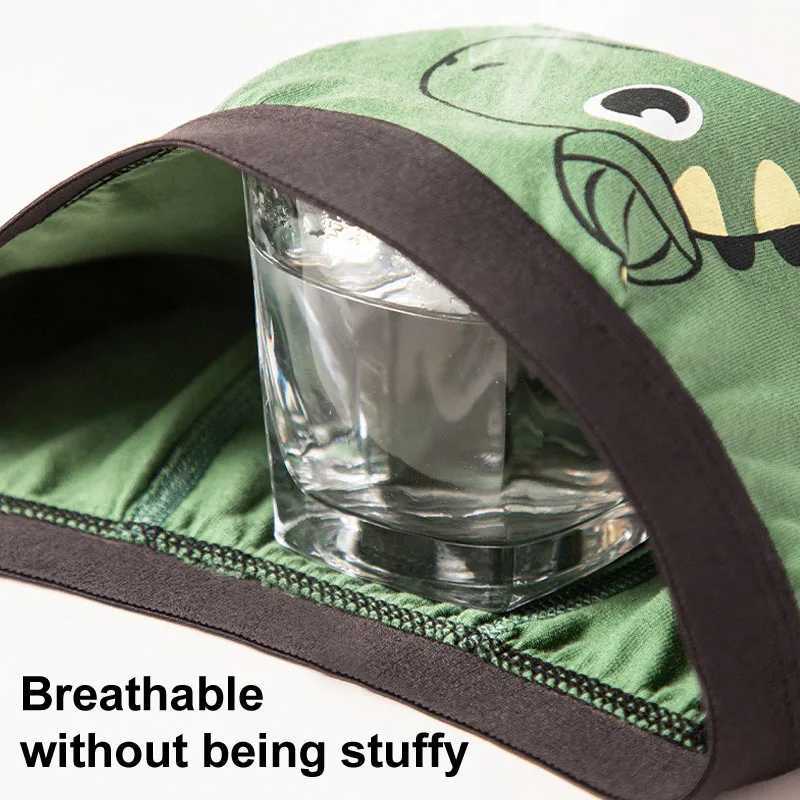 Kids Boxer Underwear Cotton Breathable Soft Cute Vehicle Children Shorts Dinosaur Panda Pattern Style Panties For 312 Years Old J251021