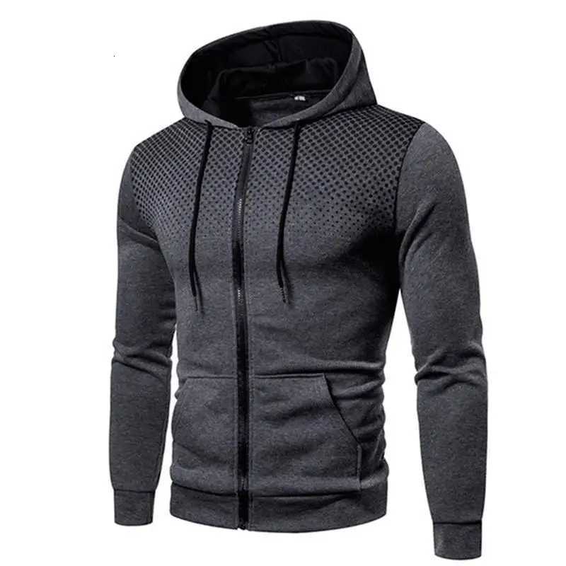 Autumn and Winter Casual Jacket for Men All Elite Wrestling Zipper Hoodie with Pocket Printing Sweater Sportwear W251021