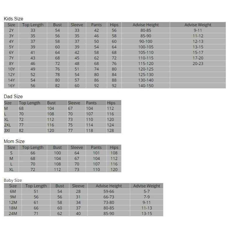 New Christmas Family Matching Costume Children Pajamas Sets DadMomKids Clothing Customizing TopsPants Pyjamas Outfits Suit L2510213IYL