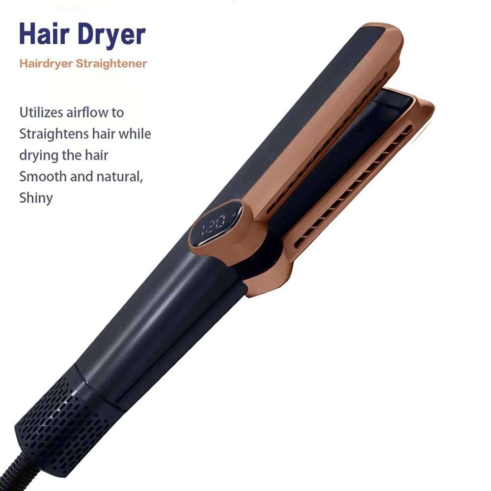 2In1 Professional Curling Hair Dryer 106000 RPM Air Anion Portable Wet & Dry Straightener Xiusiyuan251015