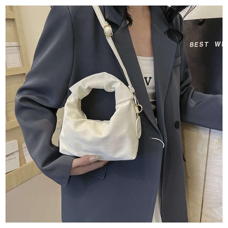 Chinese National Style Female Niche Design fashion Puff Women's 2025 New Shoulder Crossbody Bag