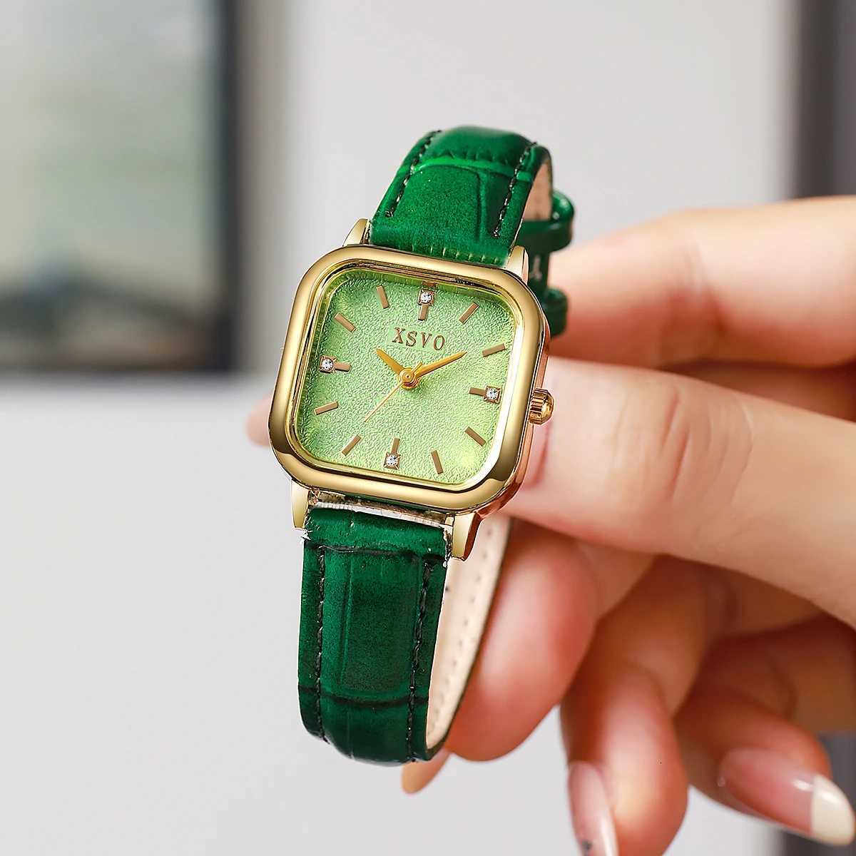 Minimalist and Exclusive Womens Korean Style Student Rectangular Wrist with Vintage Charm Ladies QuartzXJ251021