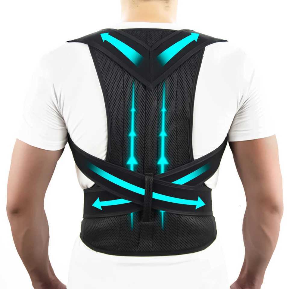 Back Brace Posture Corrector for Women and Men Shoulder Straightener Adjustable Full Back Support for Upper and Lower Back1 D251021