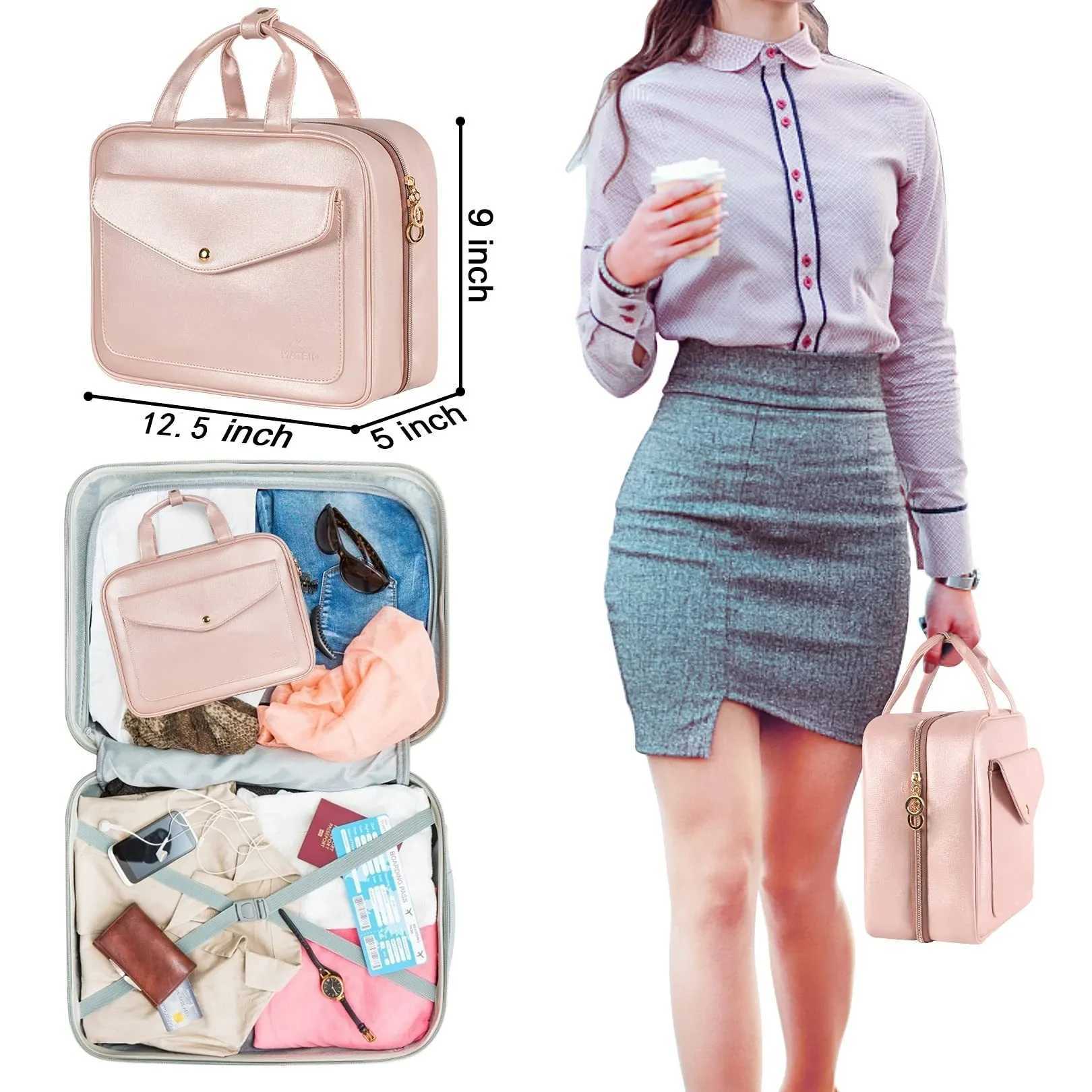 Travel Organizer Hanging Toiletry Bag Men Bathroom Large Portable Storage Box Waterproof Women Toiletry Cosmetic Makeup CaseW251021