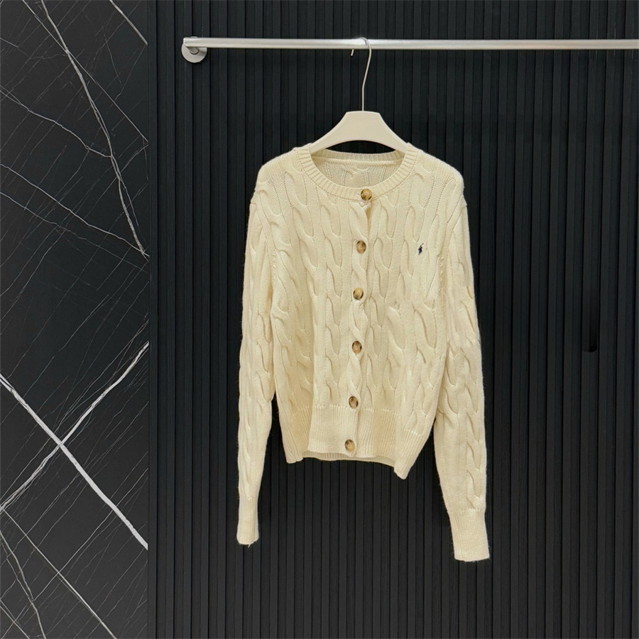 Designer Sweaters Women Knitted Cardigan Jacket Winter Fashion Knitting Long Plush Sleeve Horse Pattern Women Classic Couple Vacation Top Letter Luxury Clothes