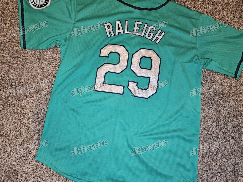 Personalized Custom Julio Rodriguez 2025 Baseball Jersey Cal Raleigh Randy Arozarena J.P. Crawford Mitch Garver George Kirby Luis Castillo Classic Jer