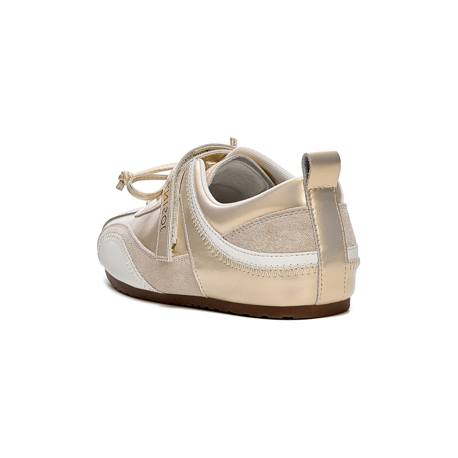 German training shoes women's autumn new Velcro soft sole lace-up fashion casual board shoes Forrest Gump shoes2025