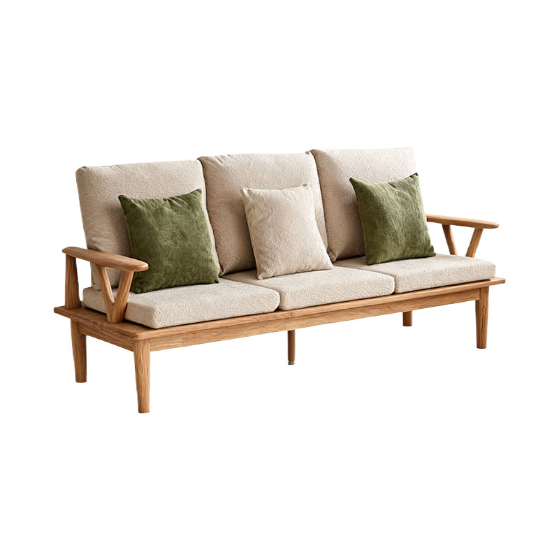 North American solid wood wrapped sofa