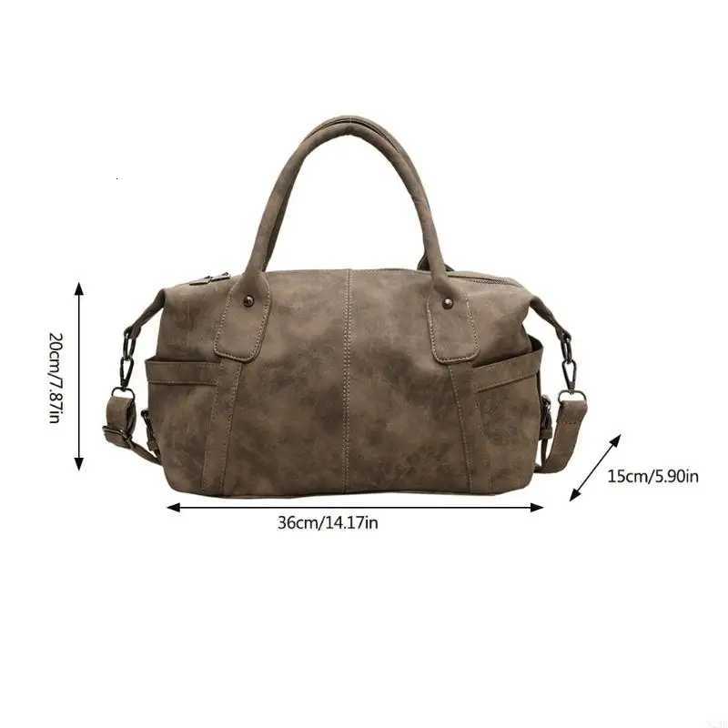X13E Elegant Faux Leather Shoulder Bag Matte Handbag for Office and Casual Outings Z251018