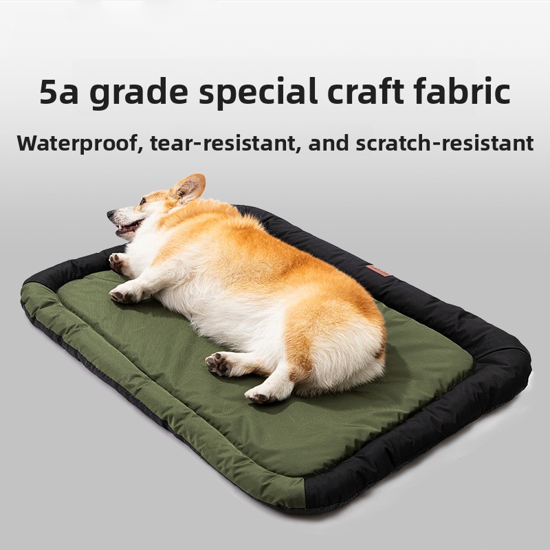 Pet Oxford Cloth Sofa Mat & Dog Bed Summer Cool Feeling Dog Mat, Large-Size Dog Cushion for Small Dogs Comfortable Pet Bed for Indoor Outdoor Use