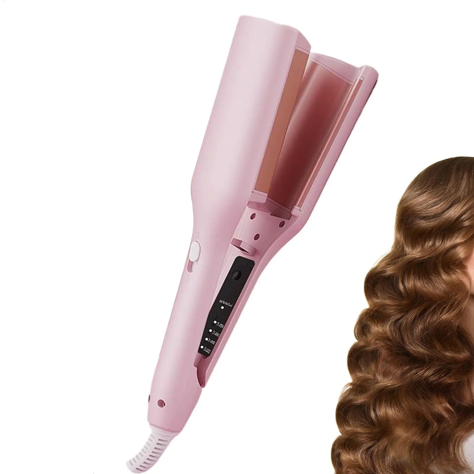 Electric Negative Ion Curling Iron Hair Curler for Women Hairdressing Tool with Adjustable Temperature for Salon Home Travel 251018