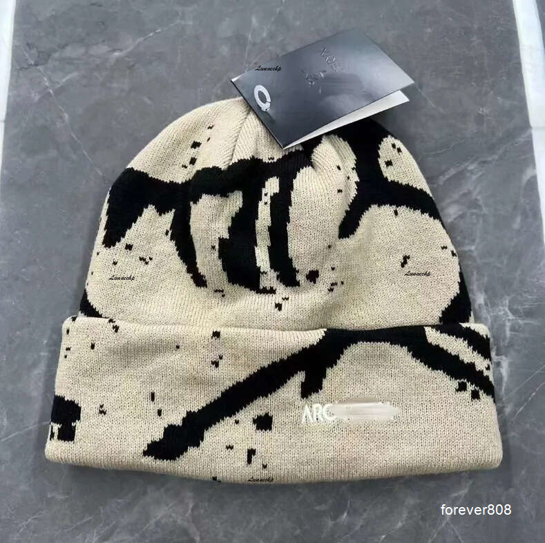 Beanie/Skull Caps arcs beanies Fashion Classic arc Beanie Designer Winter Hat Beanies Bonnet Cap Casquette Knitted Fitted Hats for Men Mens Luxury Muts arcteryxlys