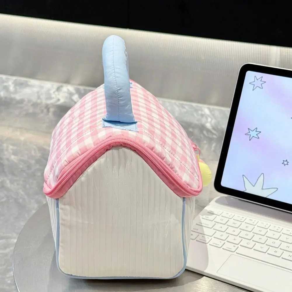 Makeup Bag Large Capacity Portable Cosmetics Storage Bag Multifunctional Handheld Cosmetic Pouch Travel Cosmetic Bags CasesW251021