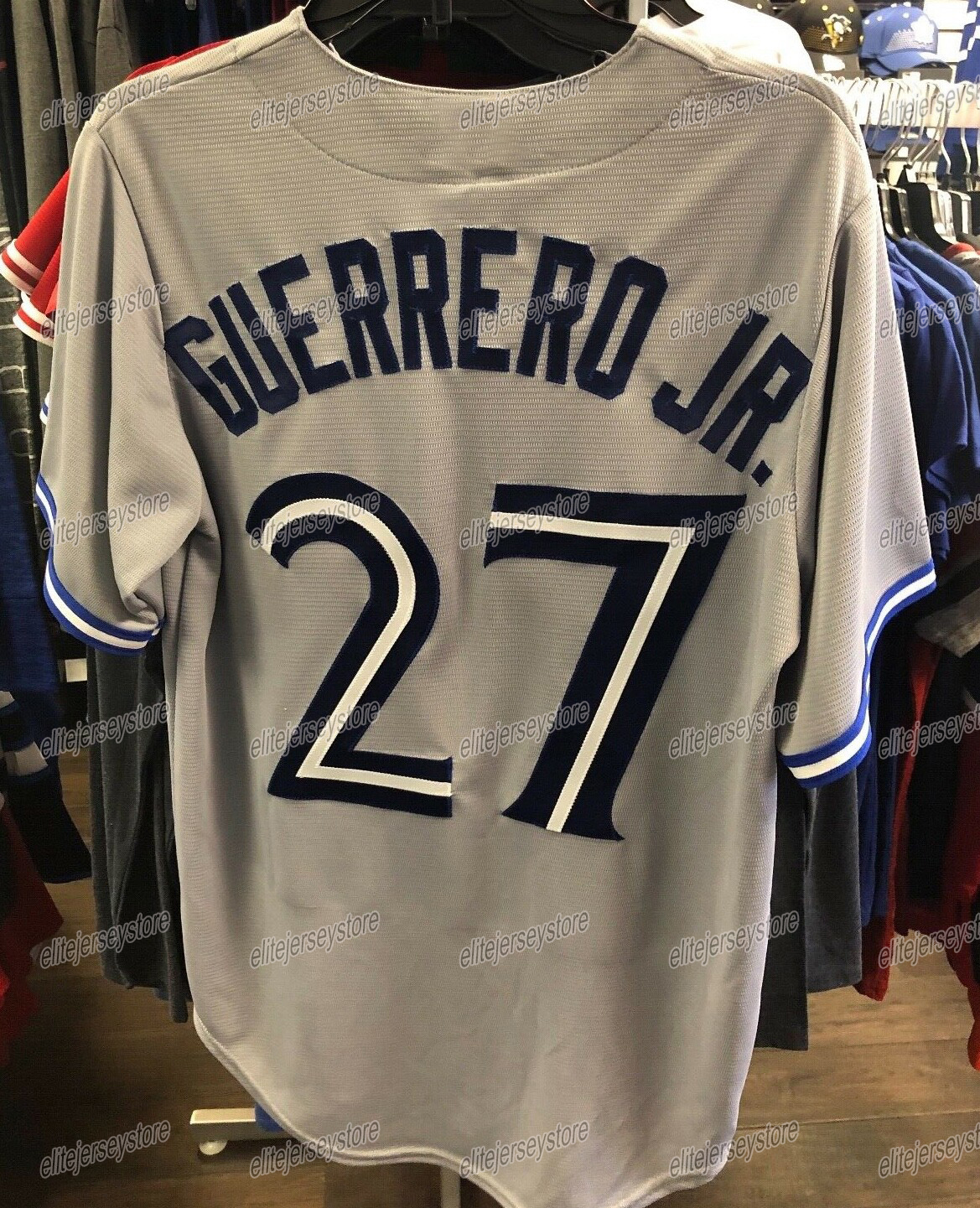 Personalized Custom 2025 Vladimir Guerrero Jr. Baseball Jersey George Springer Andres Gimenez Alejandro Kirk Max Scherzer Mason Fluharty Myles Straw