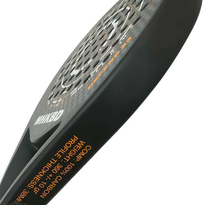 The new 00 carbon fiber Padel racket Paddle racket EVA elastic memory foam core Beach tennis racket Carbon fiber padel racket W251021