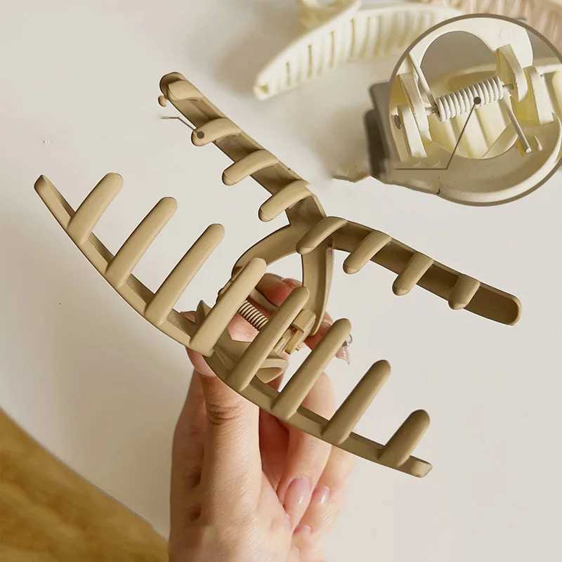 New large pan hair clip net red hair clip womens back hair clip hair volume more shark clip headwearW254021