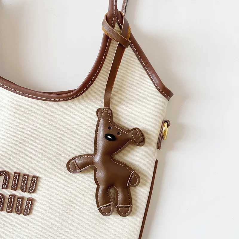 Brown Bear Bag Charm Cute Bear Charm for Purse Handbags Bag Accessories Car Charms PU Teddy Bears Key Charms J251121