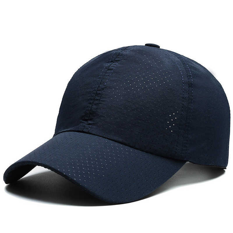 Outdoor Summer Hat Mens Breathable Quick Drying Mesh Hat Leisure Baseball Cap Autumn Womens Sun Visor Cap H251020
