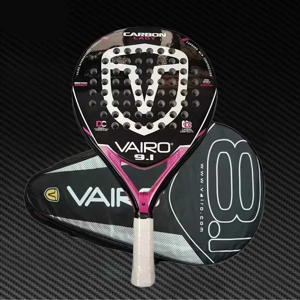 Professional Padel Tennis Racket Soft Face Carbon Fiber Lightweight Fashionable EVA Sports Equipment High Quality 2024 W251021
