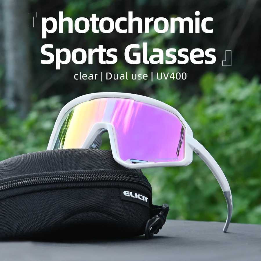 ELICIT Auto Tint Bike Sunglasses for Men Women MTB Cycling Climbing Outdoor Sports UV400 J251114