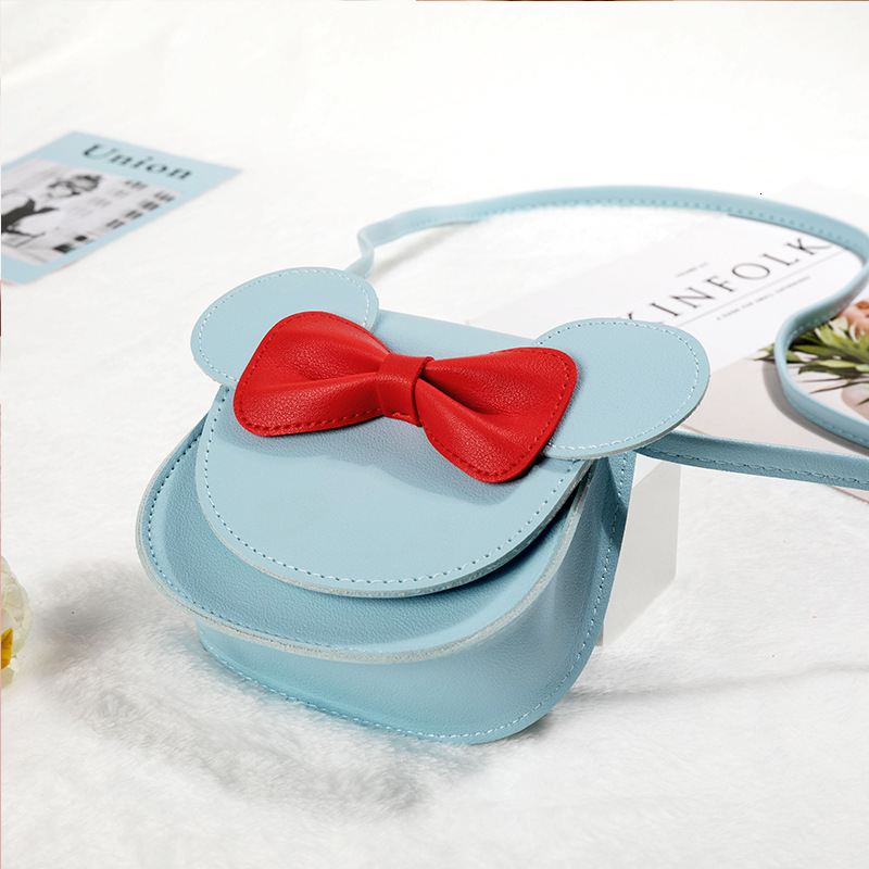 New fashion designer Korean style fashion children's crossbody bag cute cartoon bow fashion baby coin wallet mini girl princess bag