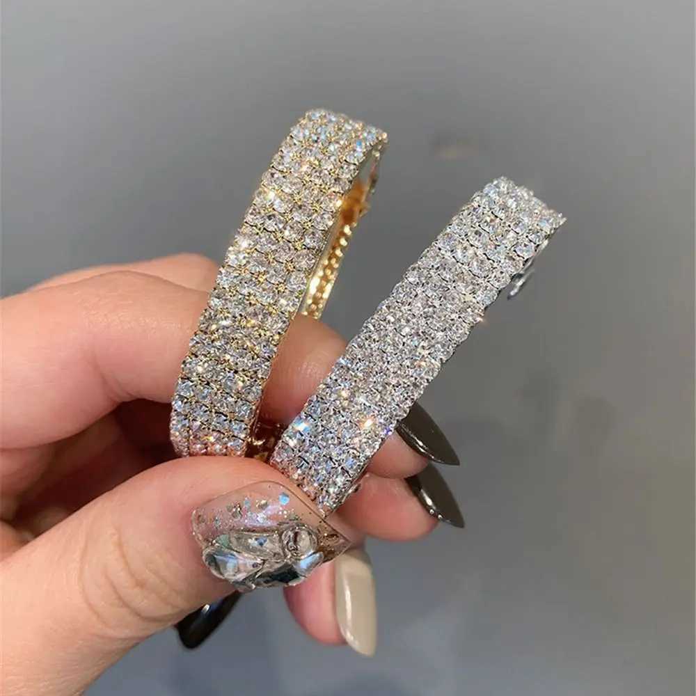 Fashion Girl Metal Rhinestone Hair Clips For Women Hair Barrettes Ponytail Clip Womens Hair Accessories Hairpin Girl Hair ClipsW254021
