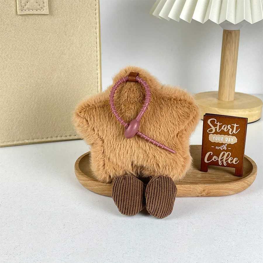 Cute Fun Star Plush Key Pendant Christmas Creative Cartoon Star Plush Doll Decoration Pendant Children Birthday Gift W251021