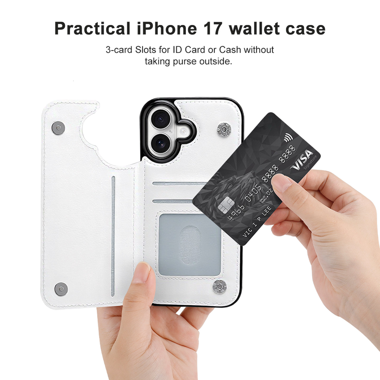 Her custom H Designer iphone case 17 16 case luxury case for iPhone 17 16 15 Pro Case: Customized Flip leather style Phone Cases Slim Anti Yellowing M