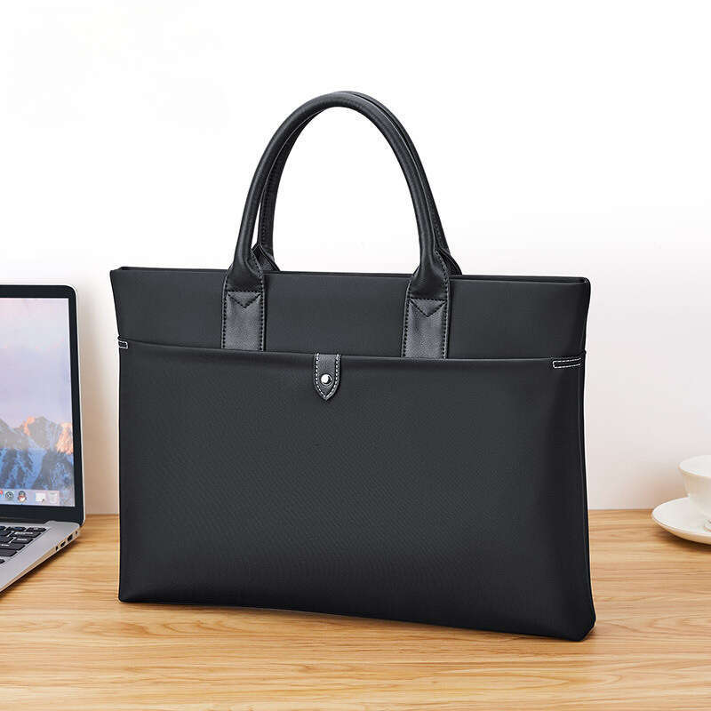 Luxury bag Men s Briefcase Oxford Cloth Waterproof Conference Large Capacity File Business Handbag Laptop Bag