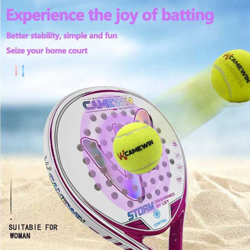 Padel racket Paddle racket Ladies only 50 carbon fiber 50 glass fiber Beach tennis racket Carbon fiber tennis racket The new W251021