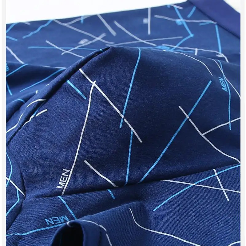 6Pcs Mens Sexy Underwear Boxers Mens Short Soft Comfortable Breathable Fashion Antibacterial Trunks Fitness Running Man Shorts i251021