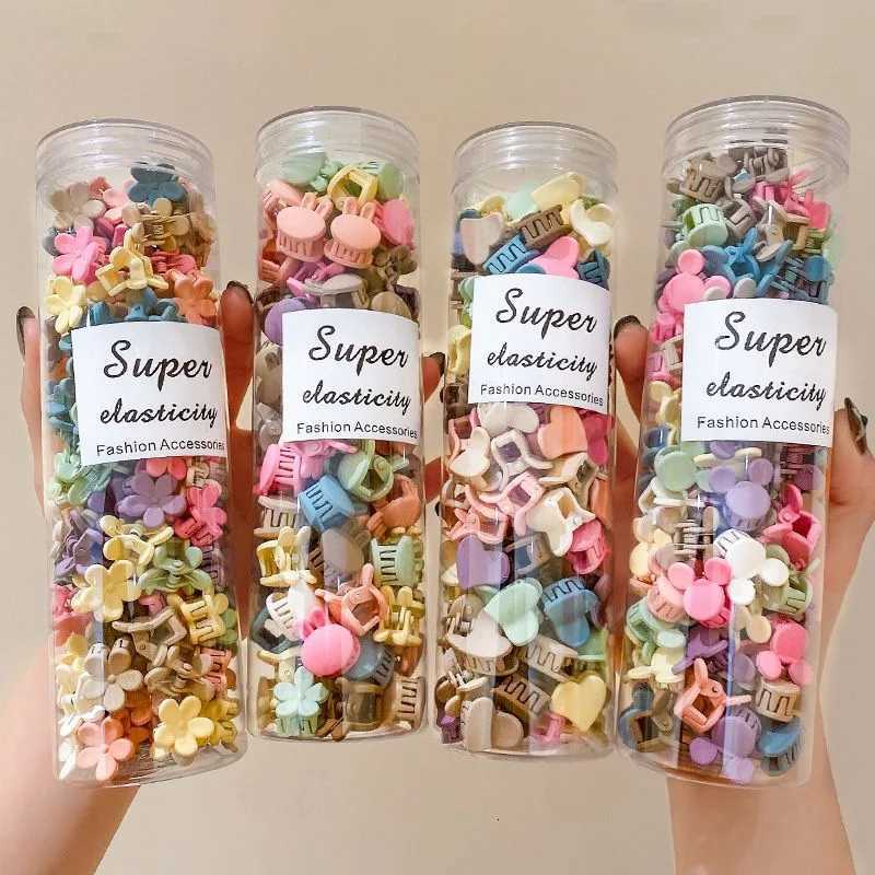 Colorful Candy Clasp Clip Mini Small Princess Head Broken Hair Clip Summer Forehead Bangs Side Clip Broken Hair HeadpieceW254021