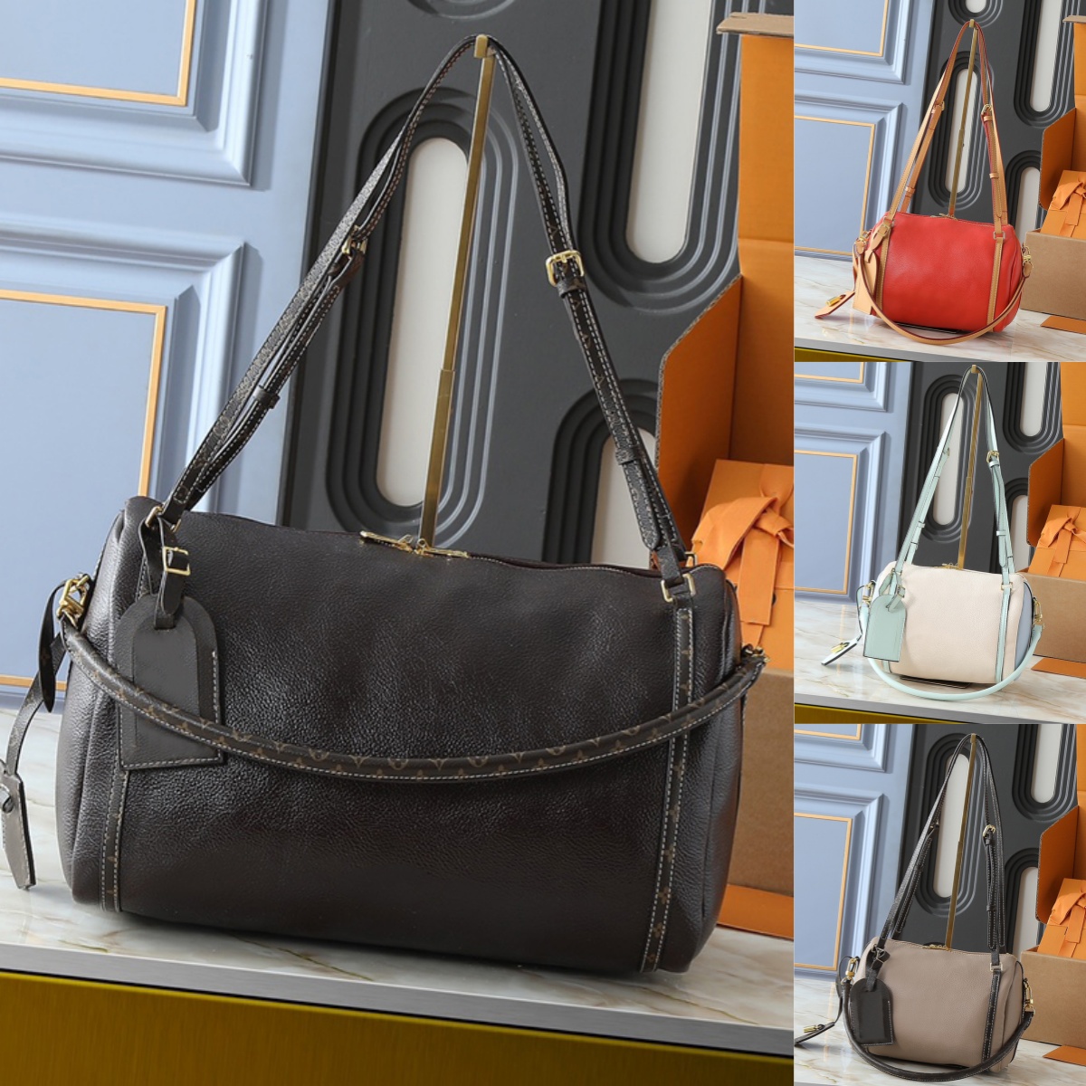 Designer Express Bag Luxury City Handbag Women Leather Shoulder Bag Crossbody Bags Tote Handbag 2 Size Pouch Purse Underarm Pillow Bag M26037 M26039