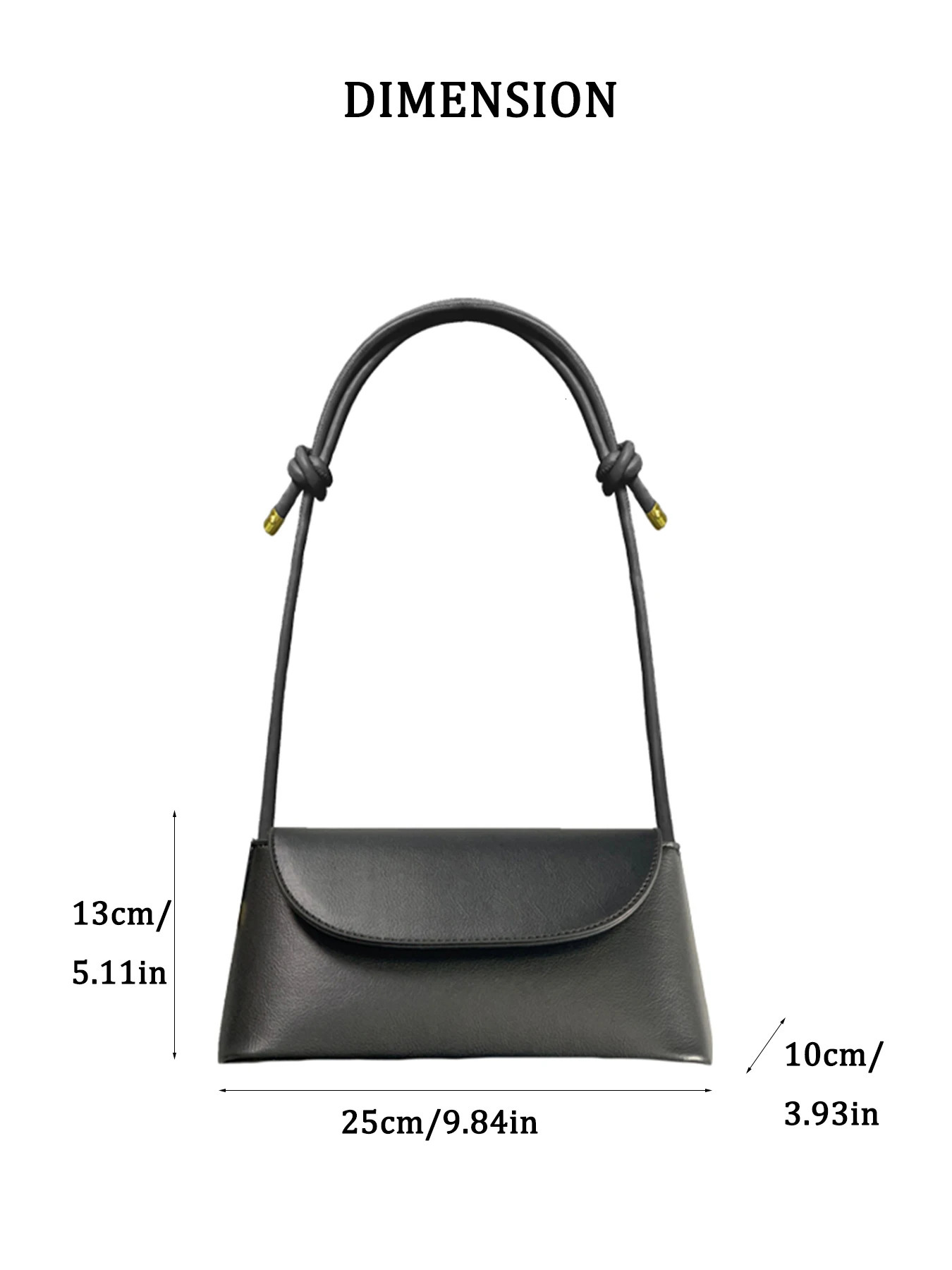 Lady Fashion Simple French oneshoulder Crossbody solid color fashion Underarm Pu Leather small square bag 251021