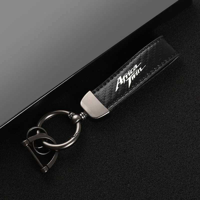 HighGrade Carbon Fiber Motorcycle Keychain Holder Keyring for Honda Africa Twin CRF1100L CRF 1000L Accessories W251021