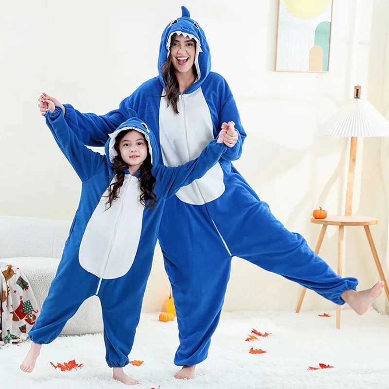 MICHLEY Cosplay Costume Cartoon Animals Jumpsuit Onesie Overalls Family Matching Outfits For Mother Kid Children Party Halloween L251021FWOR