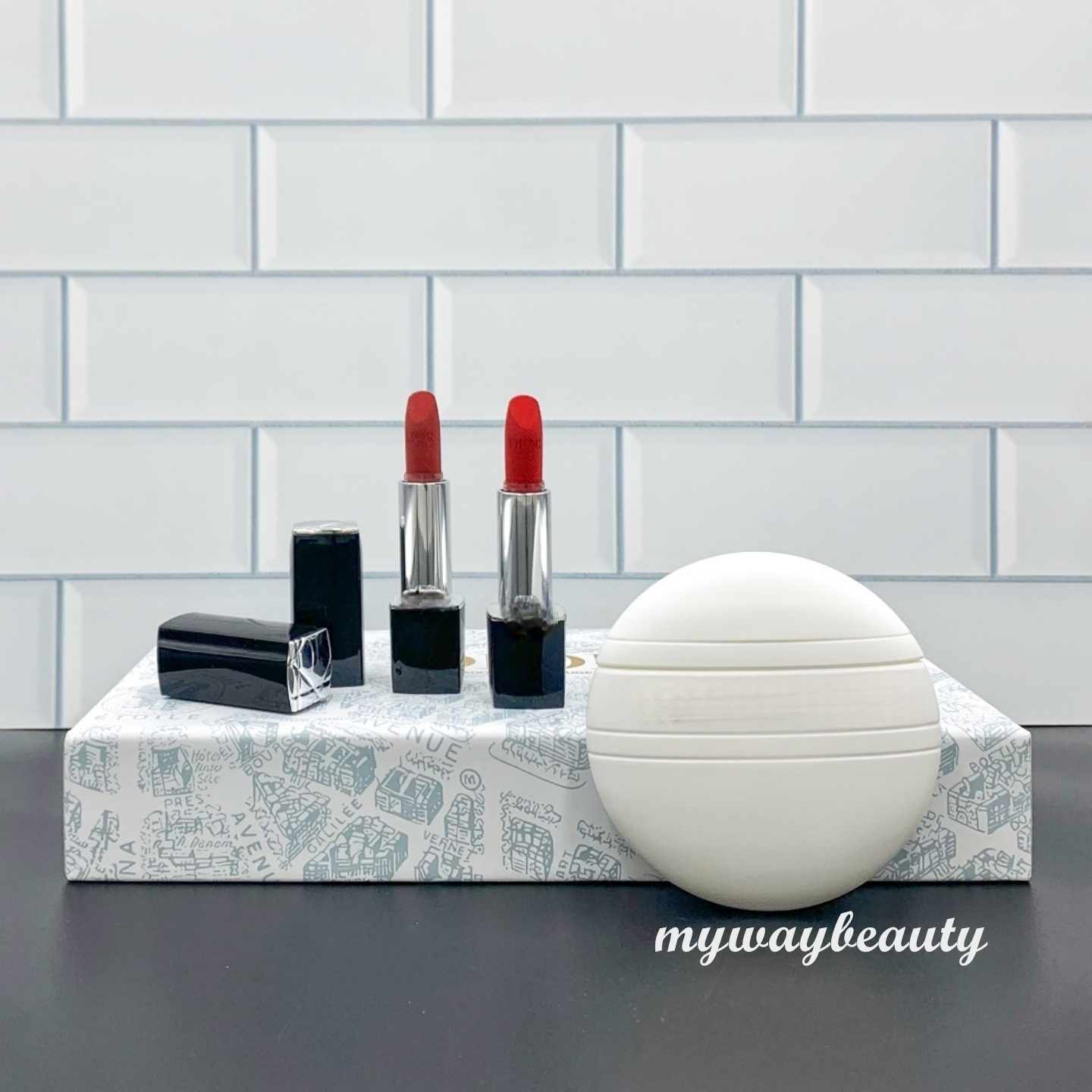 Limited Edition Makeup 3Pcs Gift Set 1.5g*2Pcs Lipstick (#720+#999)+50ml Cream Moisturizes Cosmetics Skincare