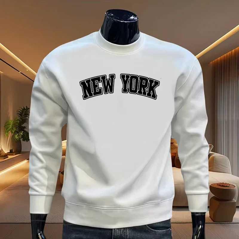 New York Printing Mens Sweatshirts Casual ONeck Tops Outdoors Sports Jogging Mens Clothing Fitness Pullover Street Sportswear W251021