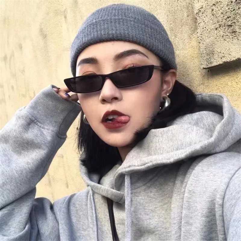 Fashion Rectangle Sunglasses New Women Retro Brand Sun Glasses Vintage Square Narrow Frame Eyewear Female UV400 Shades J251114