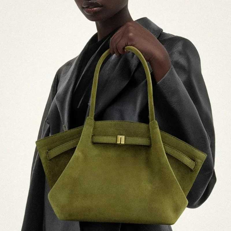 20205 niche design fashionable handbag dumpling bag suede shoulder cross arm handbagXJ251021