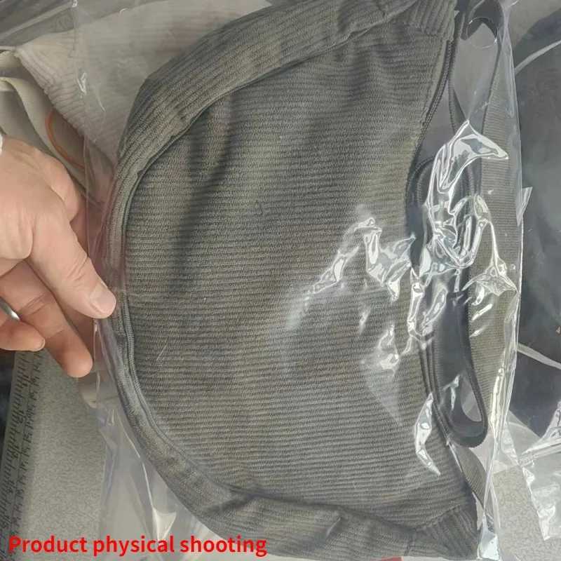 Corduroy Crossbody Bags for Women Ladies Large Capacity Shoulder Bag Fashion Purse and Handbags Solid Color Women Messenger BagXJ251021