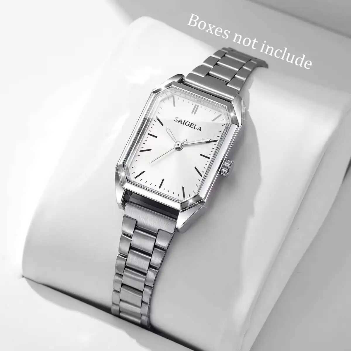 Fashion Rectangle Women es Simple Analog Quartz Wrist for Girls Clock Gift Reloj MujerWithout BoxXJ251021