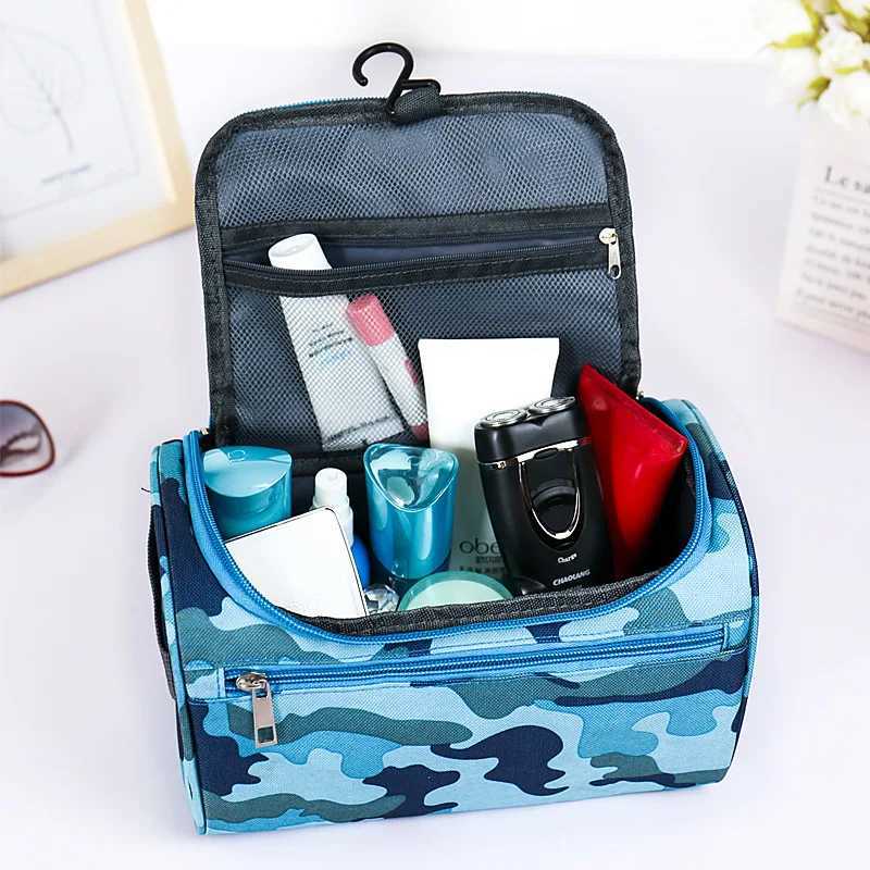 Make Up Camouflage Cosmetic Bag unisex travel organizer toiletry bag storage bag Large capacity Hanging Waterproof Wash PouchW251021