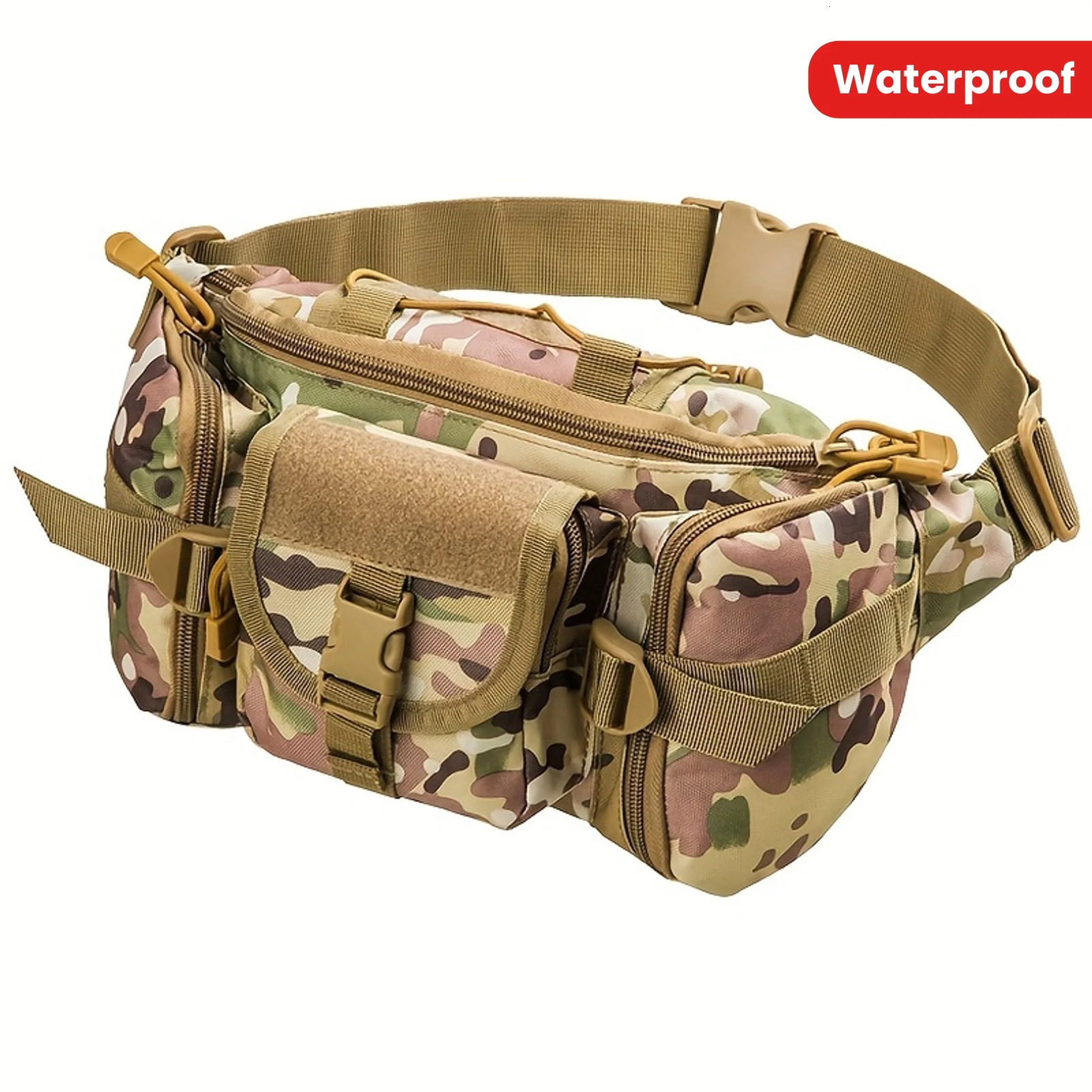 Tactical hunting waist bag Waterproof Oxford fabric waist bag suitable for equipment knives flashlights and wallets 251021